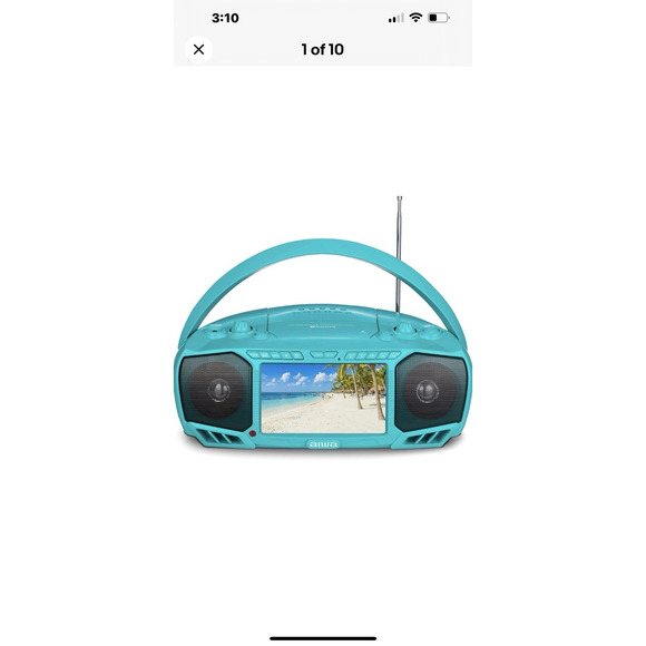 Portable TV Game Music w More Box Supports 8 Types Media Altec Lansing New - Picture 4 of 11